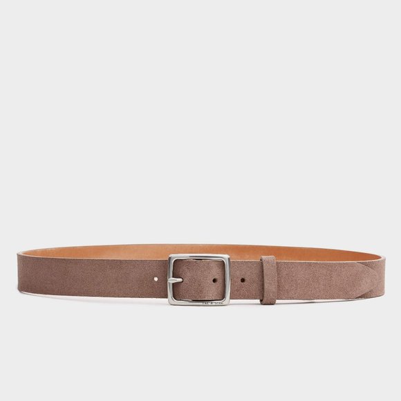 rag & bone Accessories - NWT Rag & Bone Genuine Suede Boyfriend Belt